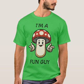 Ik ben een Fungi Fun Guy Paddenstoel Grappig vrien T-shirt