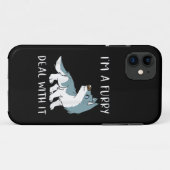 Ik ben een furry, accepteer het, schattige furry f Case-Mate iPhone case (Achterkant (horizontaal))