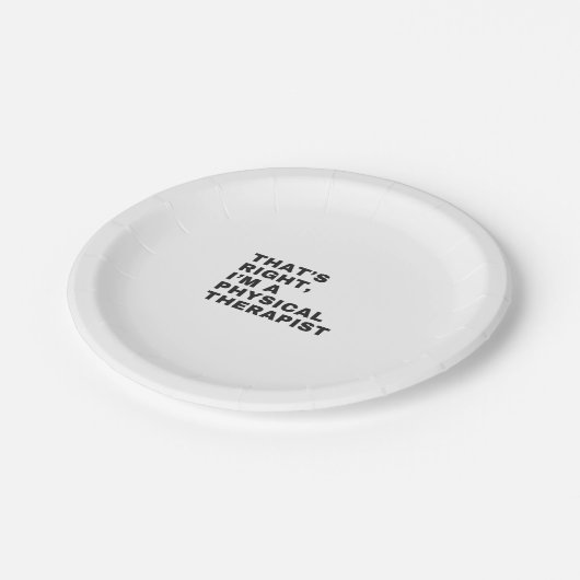 IK BEN EEN FYSIEKE THERAPIST. PAPIEREN BORDJE (Gekanteld)