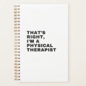 IK BEN EEN FYSIEKE THERAPIST. PLANNER (Voorkant)