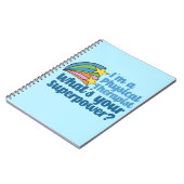 Ik ben een Fysieke Therapist wat Uw PT van Superpo Notitieboek (Linkerzijde)