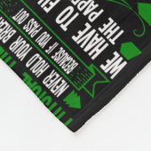 Ik ben een fysiotherapeuten therapie fleece deken (Hoek)