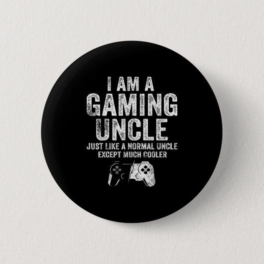 Ik ben een gamemoom grappige video gamer Gift Vide Ronde Button 5,7 Cm (Voorkant)