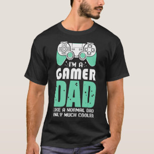 Ik ben een gamer pa Video Games Fan Celebrate Vade T-shirt