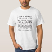 Ik ben een gamer t-shirt (Voorkant)