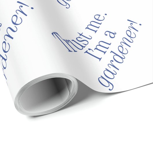 Ik ben een Gardener Cadeaupapier (Rol Hoek)