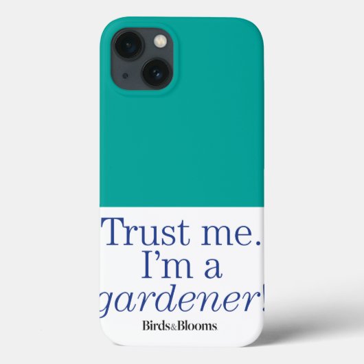 Ik ben een Gardener Case-Mate iPhone Case (Achterkant)