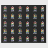 Ik ben een Gay Furry Fox Rainbow LGBTQ Pride Cadeaupapier (Vlak)