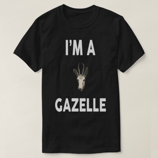 Ik ben een GAZELLE Design Funny GAZELLE T-shirt (Design voorkant)