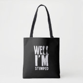 Ik ben een geamputeerde prothetische been geampute tote bag (Voorkant)