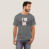 Ik ben een gebroken onzichtbare ziekte t-shirt (Voorkant volledig)