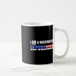 Ik Ben Een Gefvaccineerde Republikeinse Vaccinatie Koffiemok
