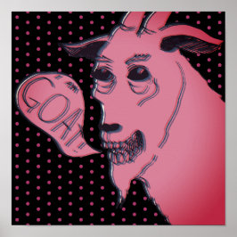 Ik ben een geit poster