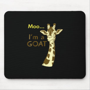 Ik ben een geiteklets die Giraffe verwart Muismat