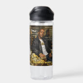 IK BEN EEN GELDMAGNET WATERFLessen Waterfles (Achterkant)