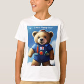 Ik ben een gelukkig Beer T-Shirt (Voorkant)