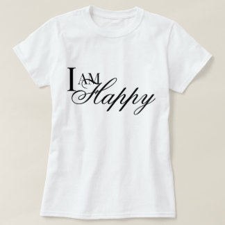 Ik ben een gelukkig bevestigend metta gebed T-Shir T-shirt