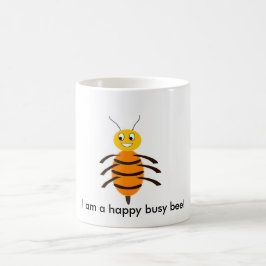 Ik ben een gelukkige druk bij! koffiemok