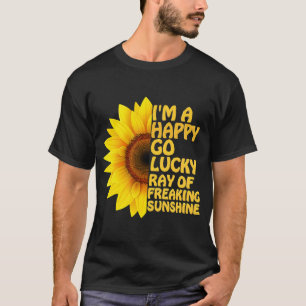 Ik ben een gelukkige, gelukkige Ray van het vrijma T-shirt