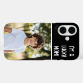 Ik ben een gelukkige mama foto Case-Mate iPhone case (Achterkant (horizontaal))