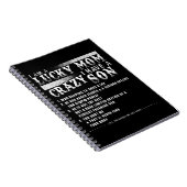 Ik ben een gelukkige moeder... ik heb een gekke zo notitieboek (Rechterzijde)