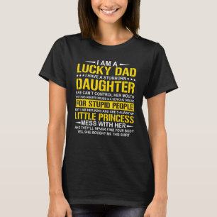 Ik ben een gelukkige vader die ik heb een geboren t-shirt