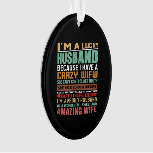 Ik ben een gelukszoeker voor vrouwen. ornament (voorkant)