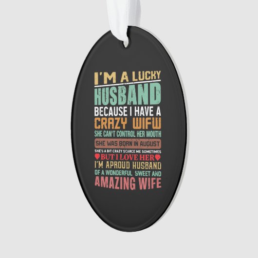 Ik ben een gelukszoeker voor vrouwen. ornament (voorkant)