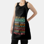 Ik ben een gelukszoeker voor vrouwen. schort (Insitu)