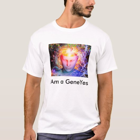 Ik ben een GeneYes T-shirt (Voorkant)