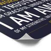 Ik ben een Gentleman Manifesto-Poster (18x23 inch) Poster (Hoek)