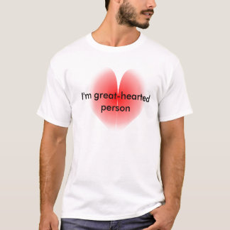 Ik ben een geweldig persoon T-shirt