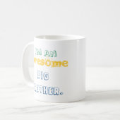 Ik ben een geweldige grote broer. mok (Voorkant links)