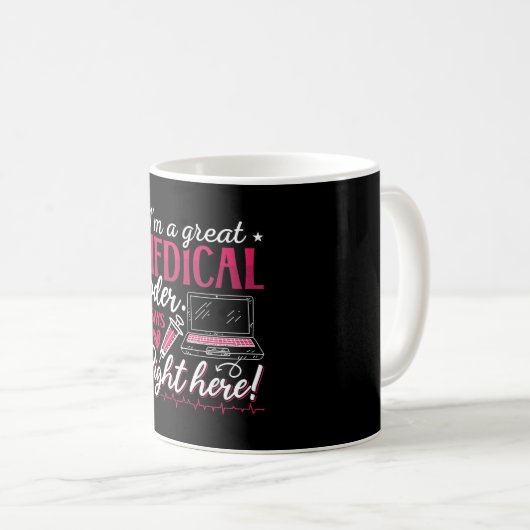 Ik ben een geweldige ICD-coderingsprogrammeur voor Koffiemok (Voorkant rechts)