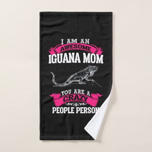 Ik ben een geweldige Iguana moeder Handdoek (Handdoek)