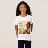 Ik ben een gezegend kind van God T-shirt (Voorkant volledig)