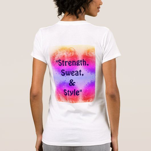 Ik ben een gezegend T-shirt (Achterkant)