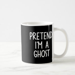 Ik ben een Ghost Costume Halloween Lazy Easy Koffiemok