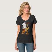 Ik ben een Ghost Rex Jack O' Lantern Hallow T-shirt (Voorkant volledig)