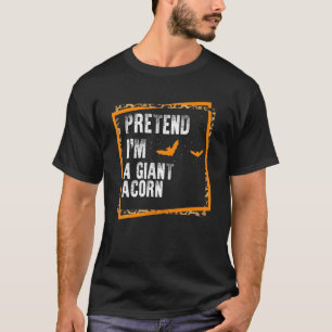 Ik ben een gigantische orn, gemakkelijke, luie hal t-shirt