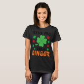 Ik ben een Ginger Redhead Irish St. Patrick's D. T-shirt (Voorkant volledig)