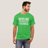 Ik ben een Ginger St. Patrick's Day T-shirt (Voorkant volledig)