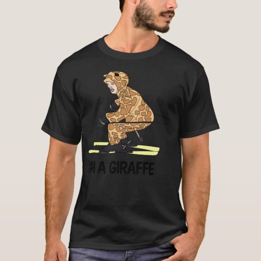 IK BEN EEN GIRAFFE T-SHIRT (Voorkant)