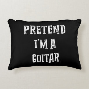 Ik ben een gitaar Costume Couples Accent Kussen