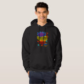 Ik ben een goddeloze gloridezoeker van Vrouw die m Hoodie (Voorkant volledig)