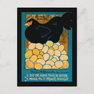 Ik ben een goed oorlogshyen briefkaart