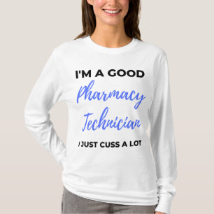 Ik ben een goede apotheker... ik heb alleen maar e t-shirt