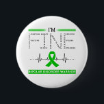 Ik ben een goede bipolaire stoorzender ronde button 5,7 cm<br><div class="desc">Ik ben prima bipolaire stoornis krijger steun bipolaire stoornis bewustzijn geschenken</div>