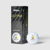 "Ik ben een goede dikke" Grappige Schattigee avoca Golfballen (Verpakking)