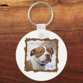 Ik ben een goede hond sleutelhanger (Voorkant)